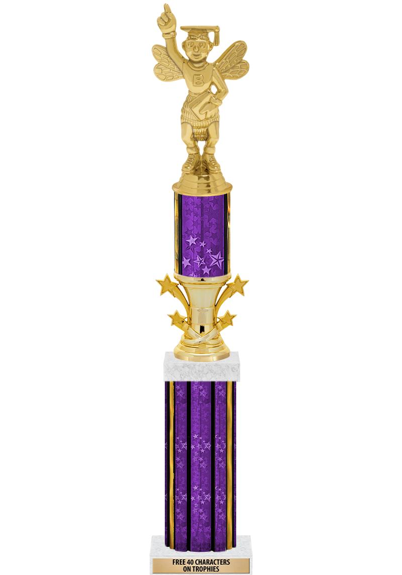 20"PRPL/G-STRS-STARBL DX ROCKT