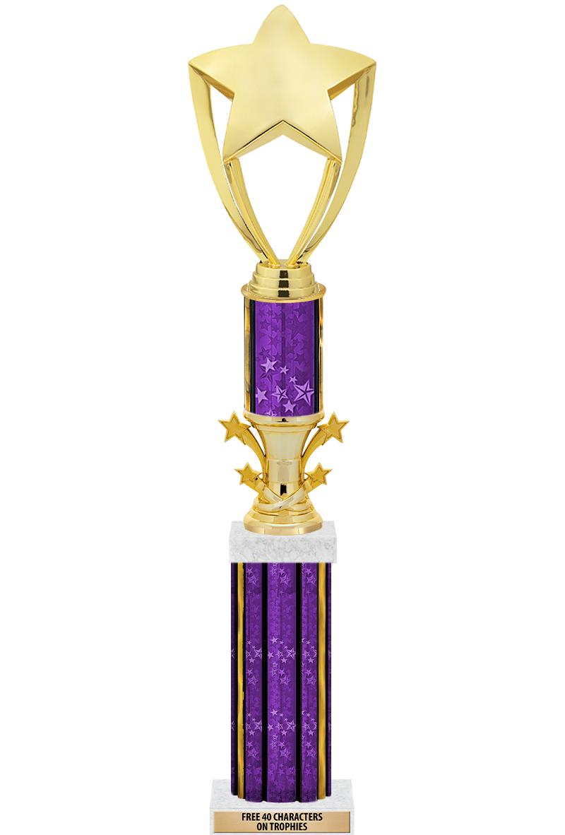 20"PRPL/G-STRS-STARBL DX ROCKT