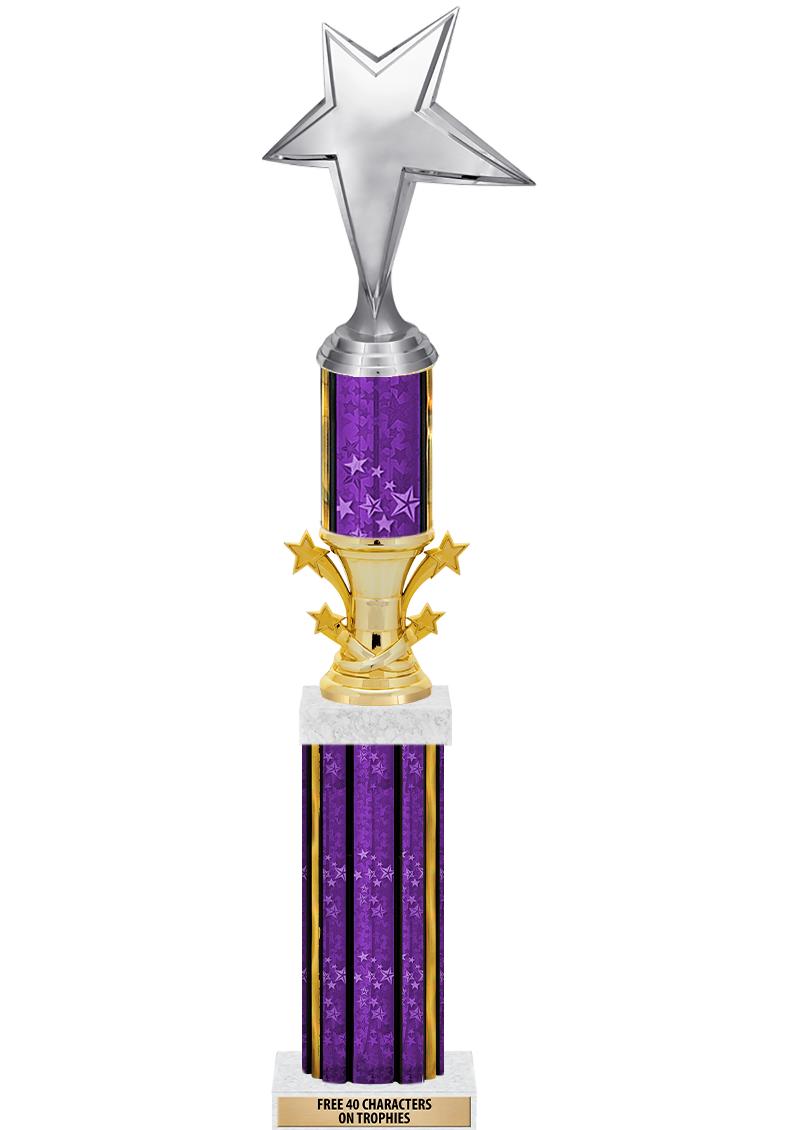 20"PRPL/G-STRS-STARBL DX ROCKT