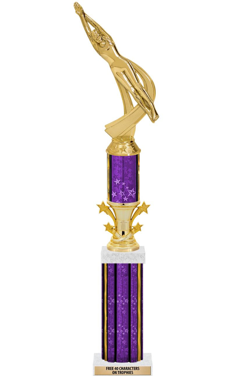 20"PRPL/G-STRS-STARBL DX ROCKT