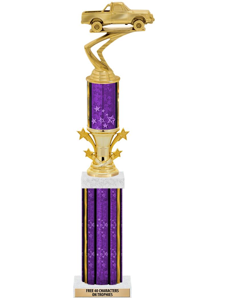 20"PRPL/G-STRS-STARBL DX ROCKT