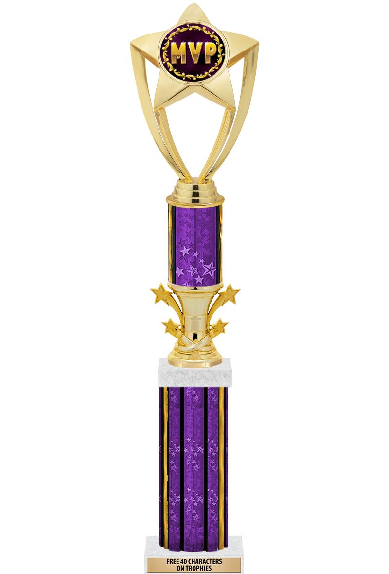 20"PRPL/G-STRS-STARBL DX ROCKT