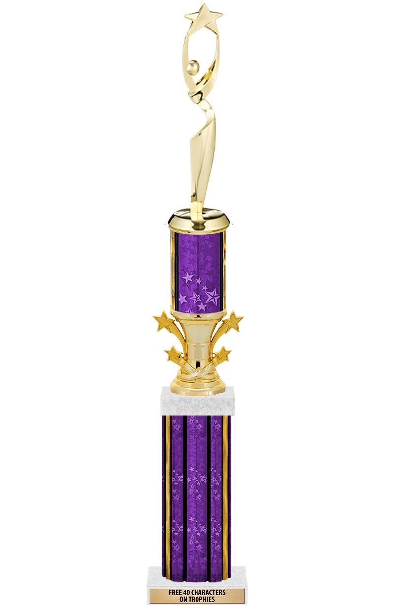 20"PRPL/G-STRS-STARBL DX ROCKT