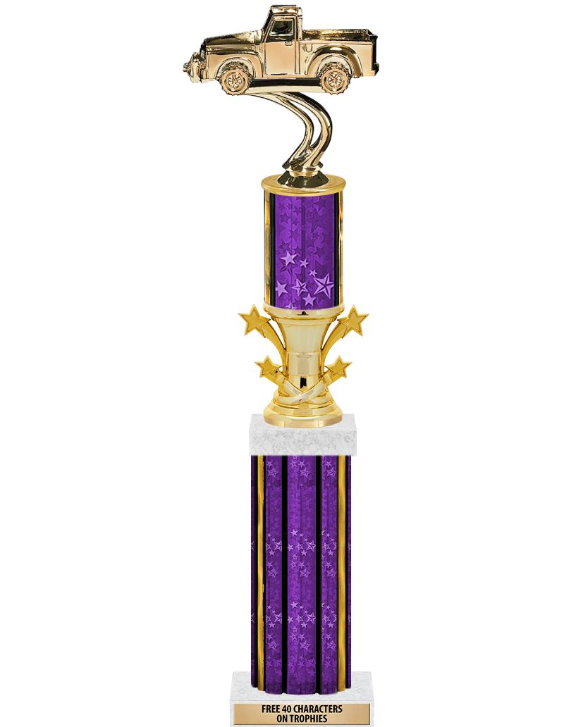 20"PRPL/G-STRS-STARBL DX ROCKT