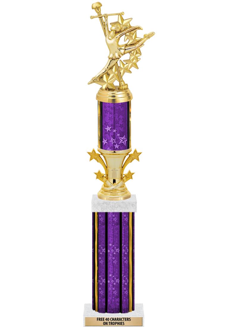 20"PRPL/G-STRS-STARBL DX ROCKT