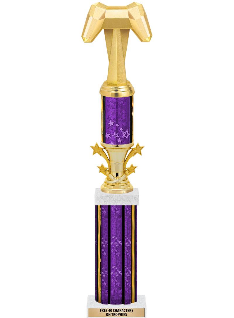 20"PRPL/G-STRS-STARBL DX ROCKT