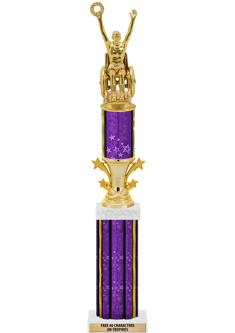 20"PRPL/G-STRS-STARBL DX ROCKT