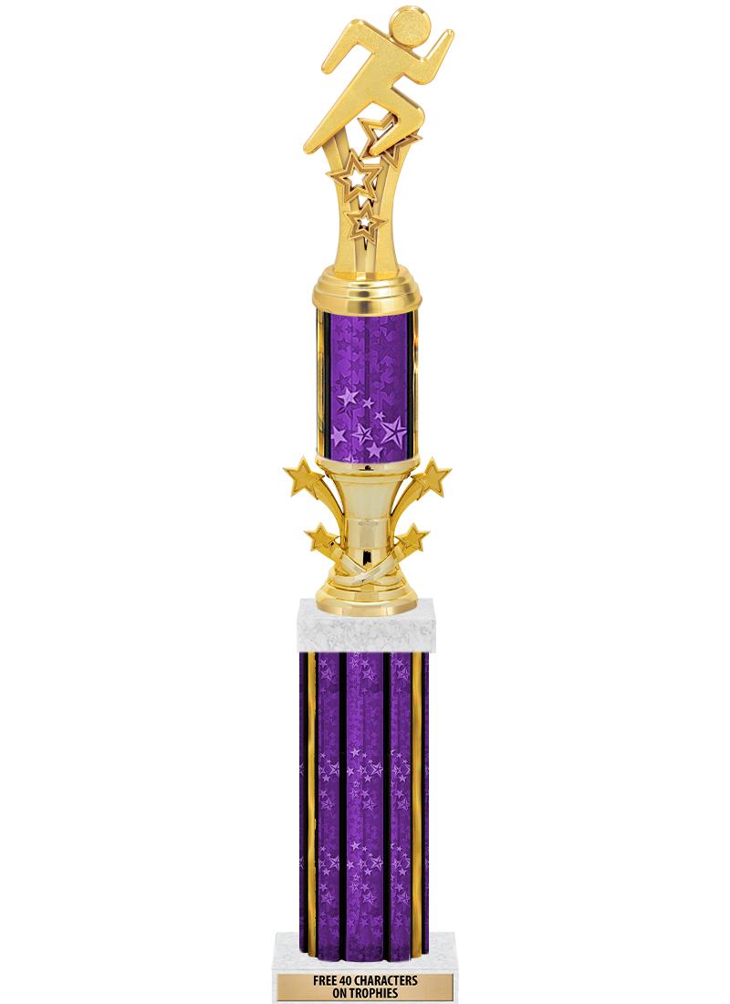 20"PRPL/G-STRS-STARBL DX ROCKT