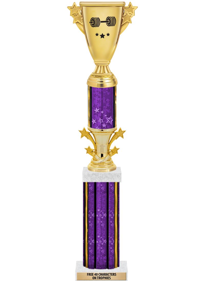 20"PRPL/G-STRS-STARBL DX ROCKT