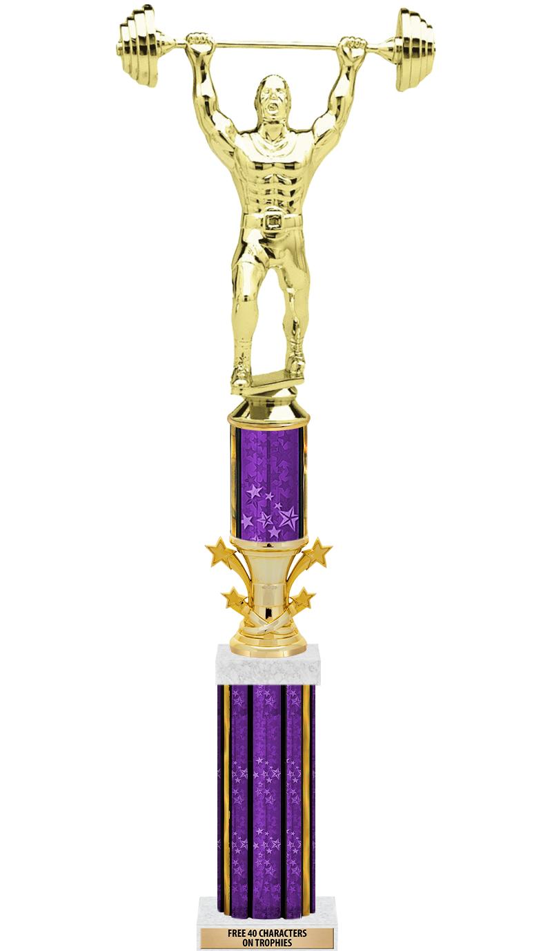 20"PRPL/G-STRS-STARBL DX ROCKT