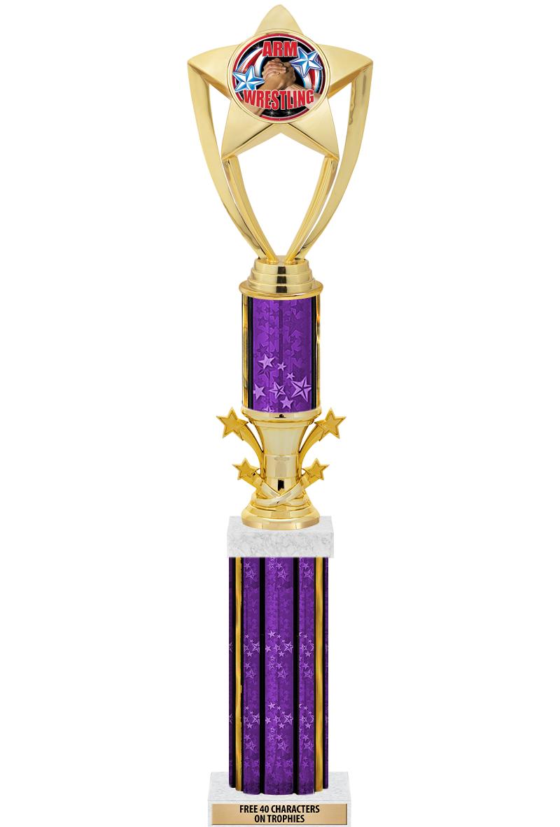 20"PRPL/G-STRS-STARBL DX ROCKT