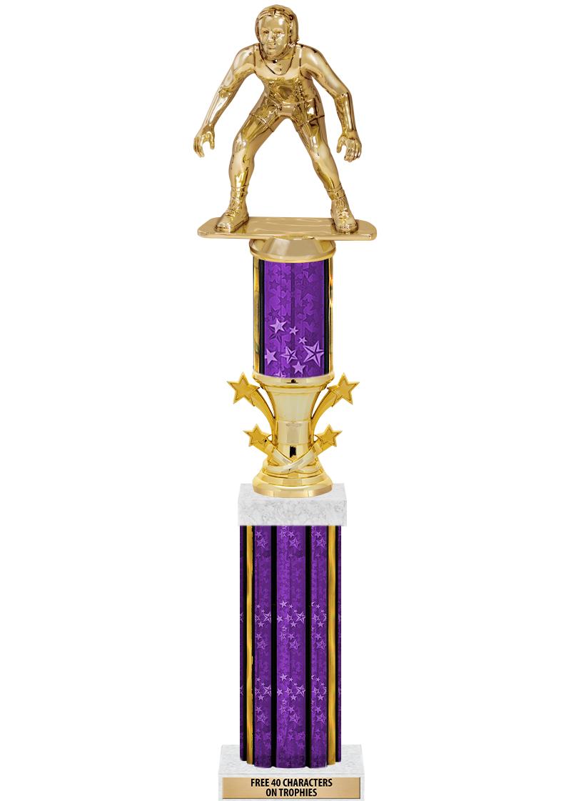 20"PRPL/G-STRS-STARBL DX ROCKT