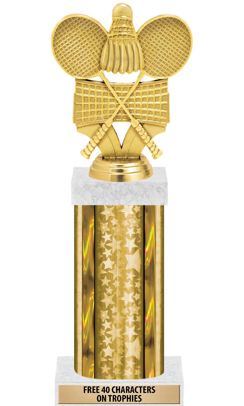 14"GOLD/GD-STARS-GD FIG/SQUARE