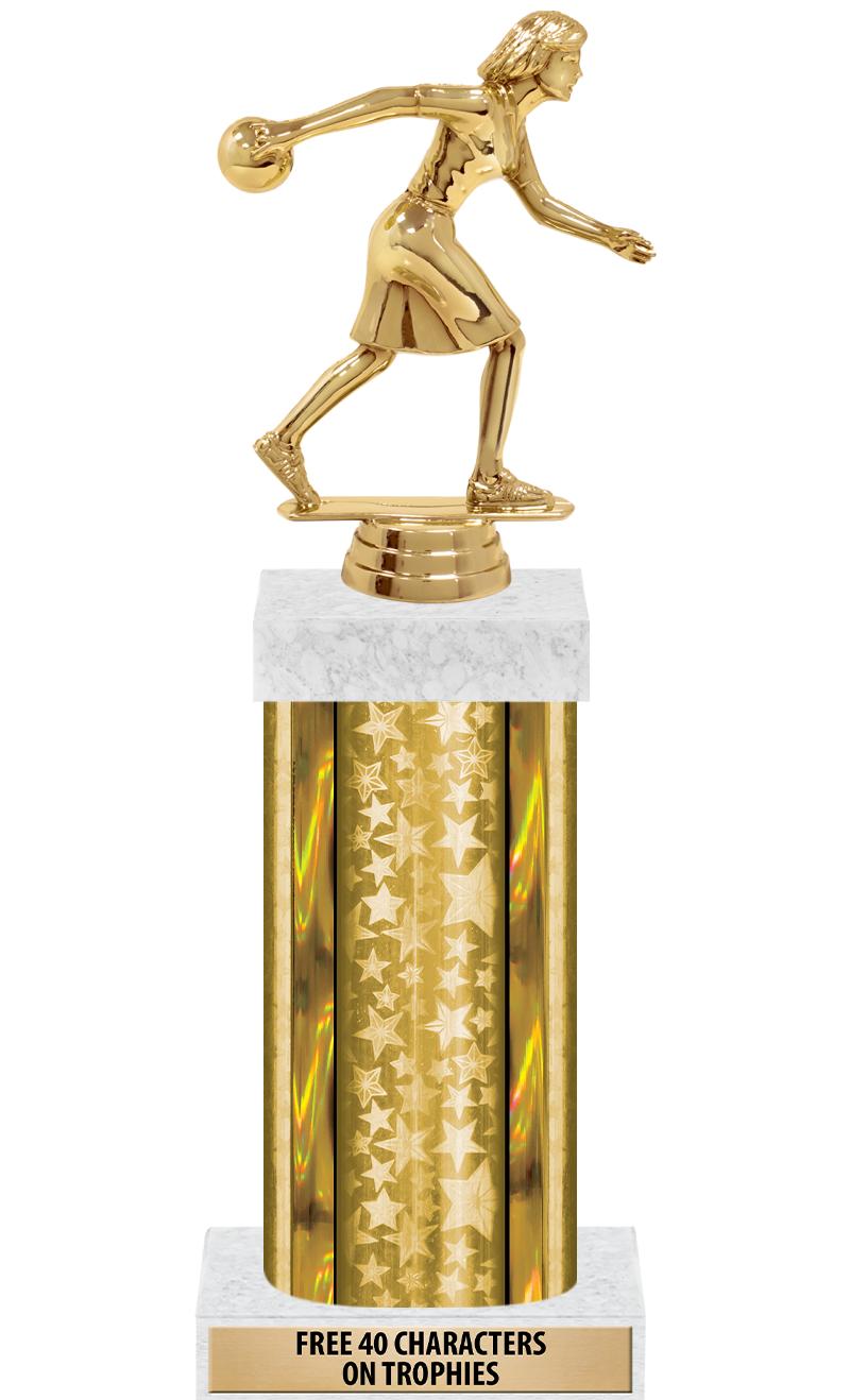 14"GOLD/GD-STARS-GD FIG/SQUARE