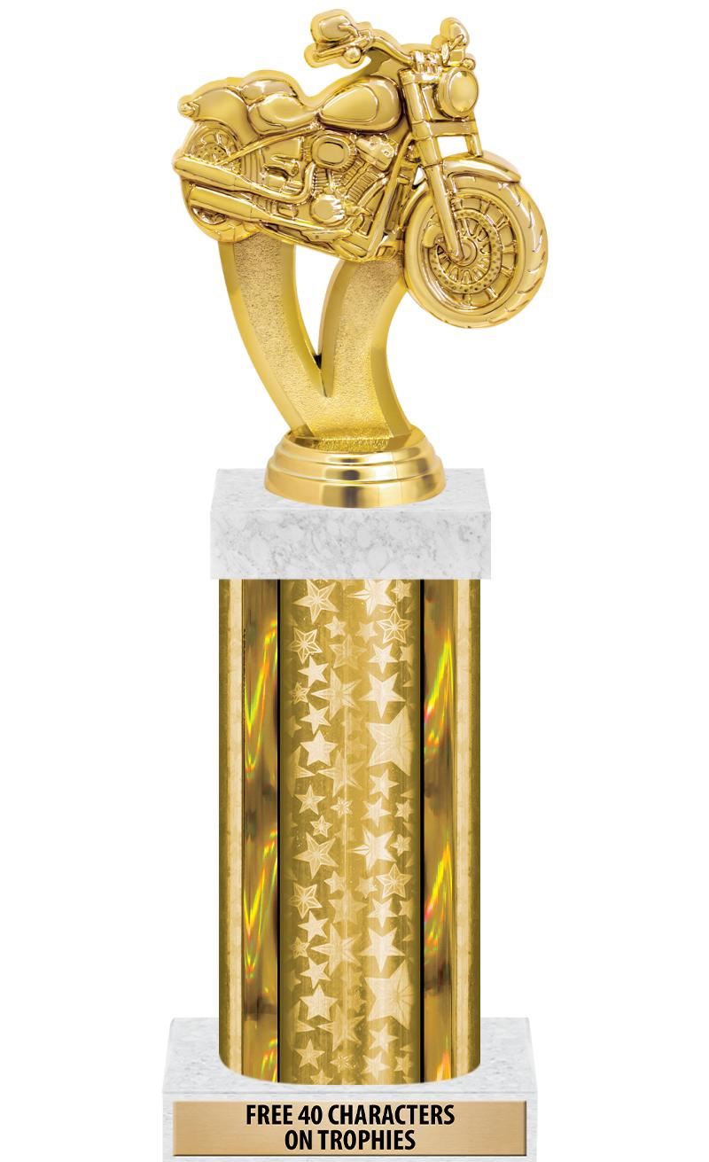 14"GOLD/GD-STARS-GD FIG/SQUARE