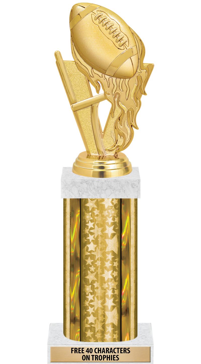 14"GOLD/GD-STARS-GD FIG/SQUARE