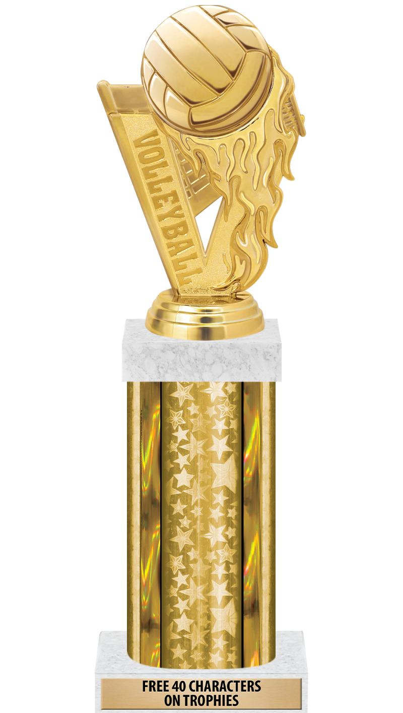 14"GOLD/GD-STARS-GD FIG/SQUARE