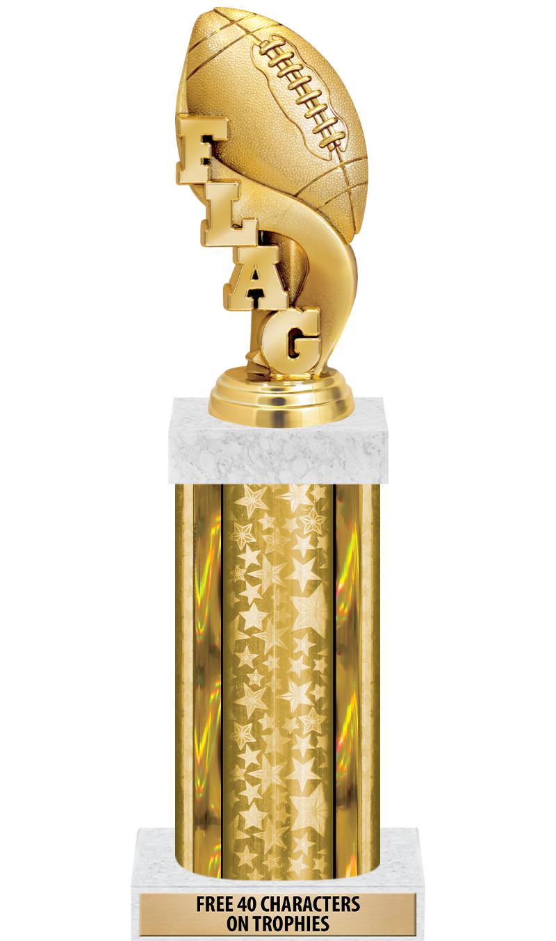14"GOLD/GD-STARS-GD FIG/SQUARE
