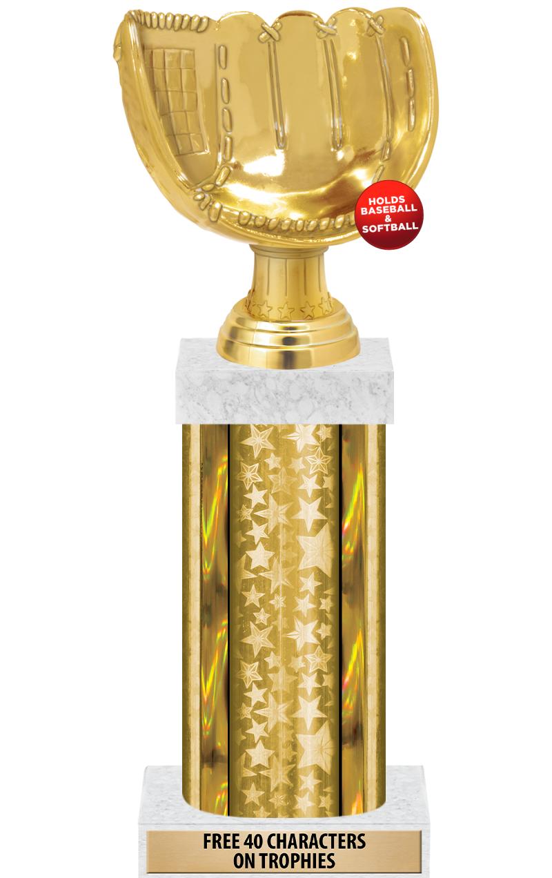 14"GOLD/GD-STARS-GD FIG/SQUARE