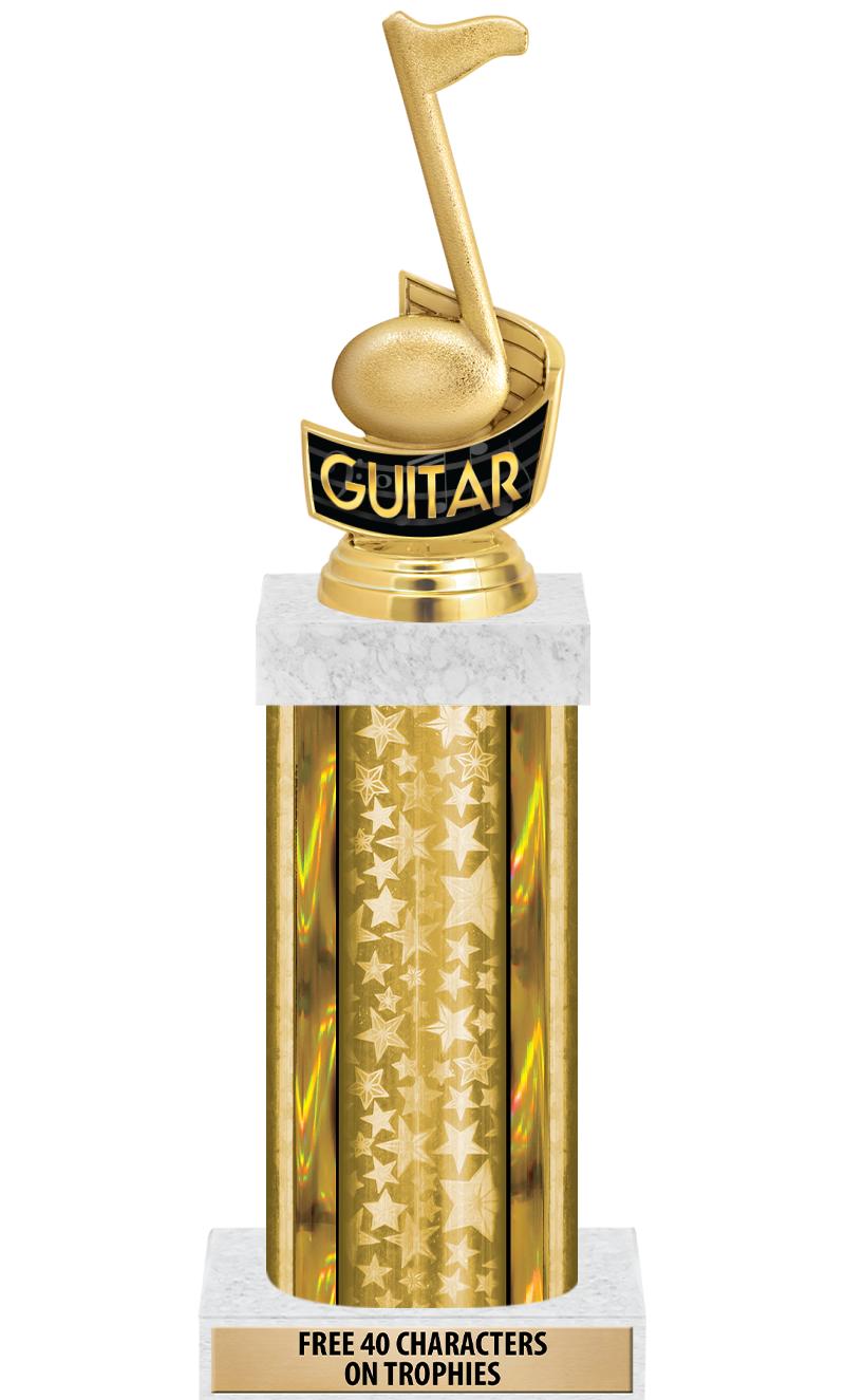 14"GOLD/GD-STARS-GD FIG/SQUARE