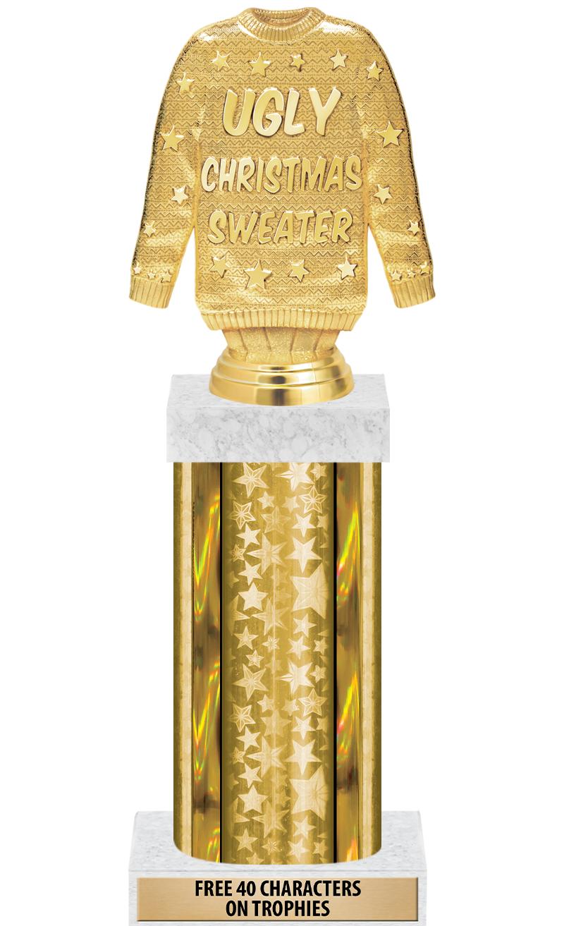 14"GOLD/GD-STARS-GD FIG/SQUARE