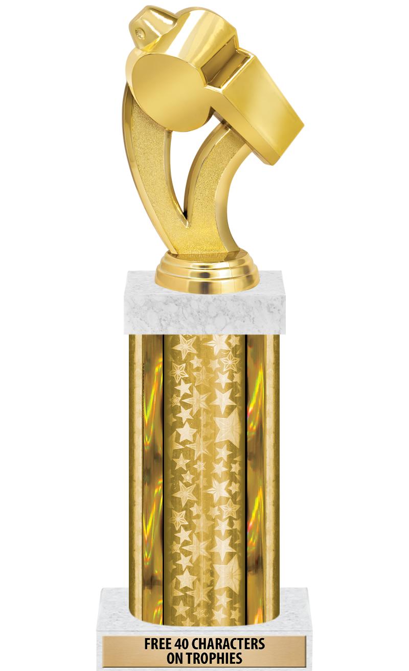 14"GOLD/GD-STARS-GD FIG/SQUARE