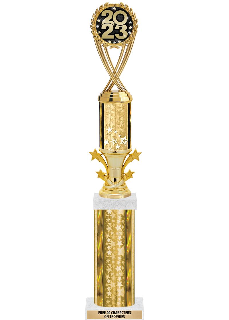 20"GOLD/G-STRS-STARBL DX ROCKT