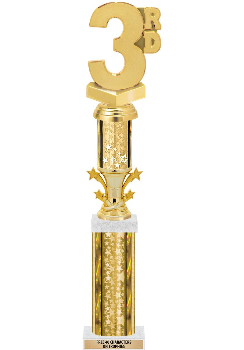 20"GOLD/G-STRS-STARBL DX ROCKT