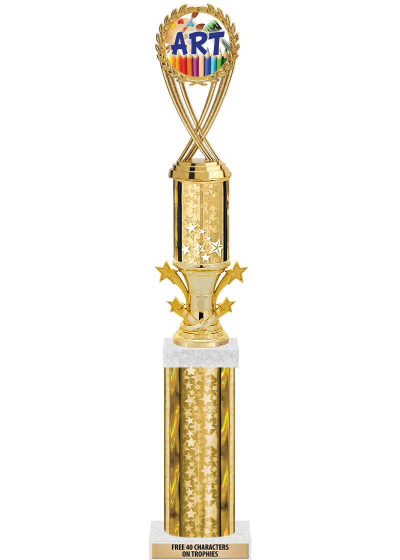 20"GOLD/G-STRS-STARBL DX ROCKT