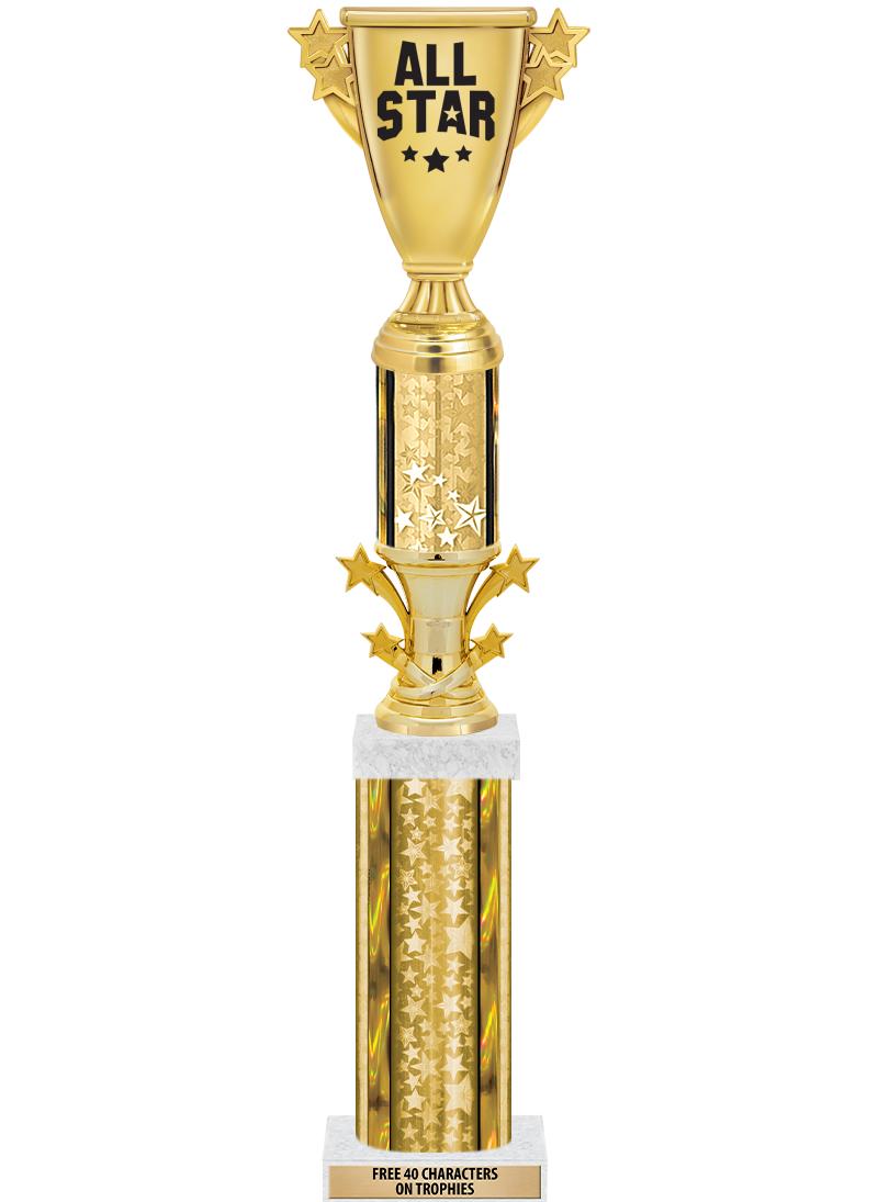 20"GOLD/G-STRS-STARBL DX ROCKT