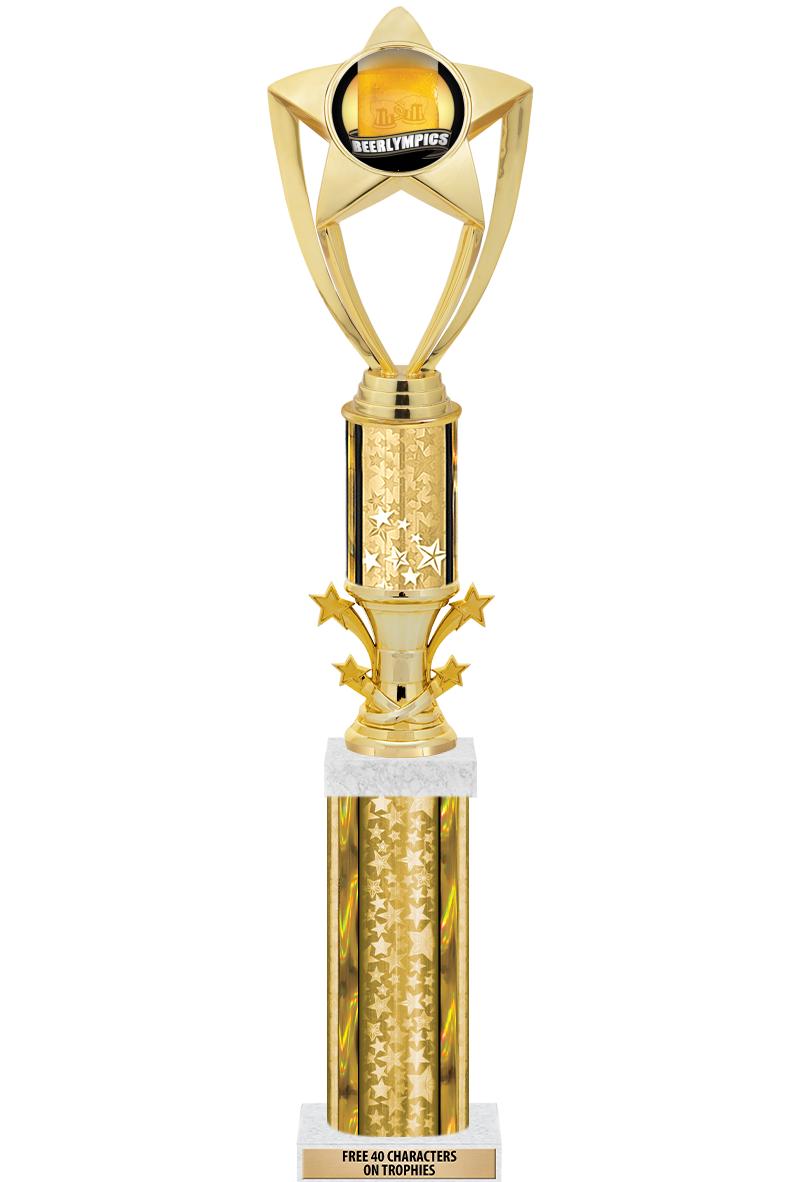 20"GOLD/G-STRS-STARBL DX ROCKT