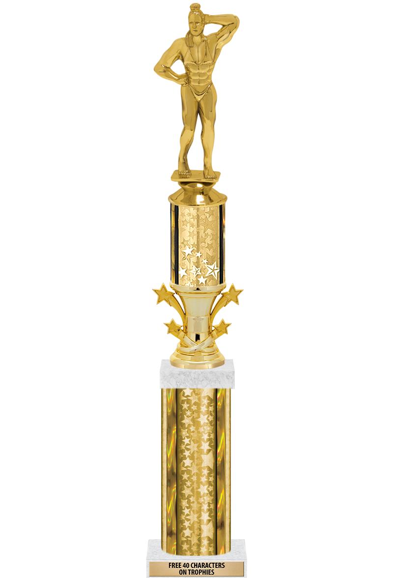 20"GOLD/G-STRS-STARBL DX ROCKT