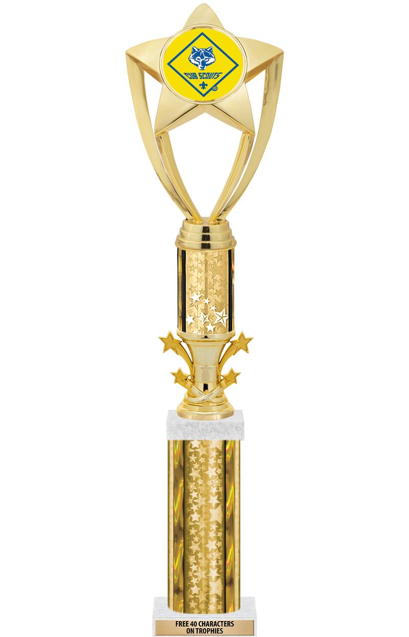 20"GOLD/G-STRS-STARBL DX ROCKT