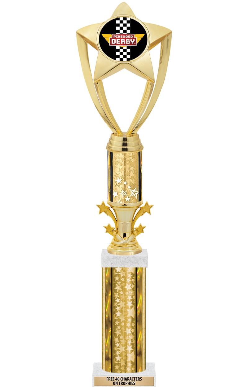 20"GOLD/G-STRS-STARBL DX ROCKT