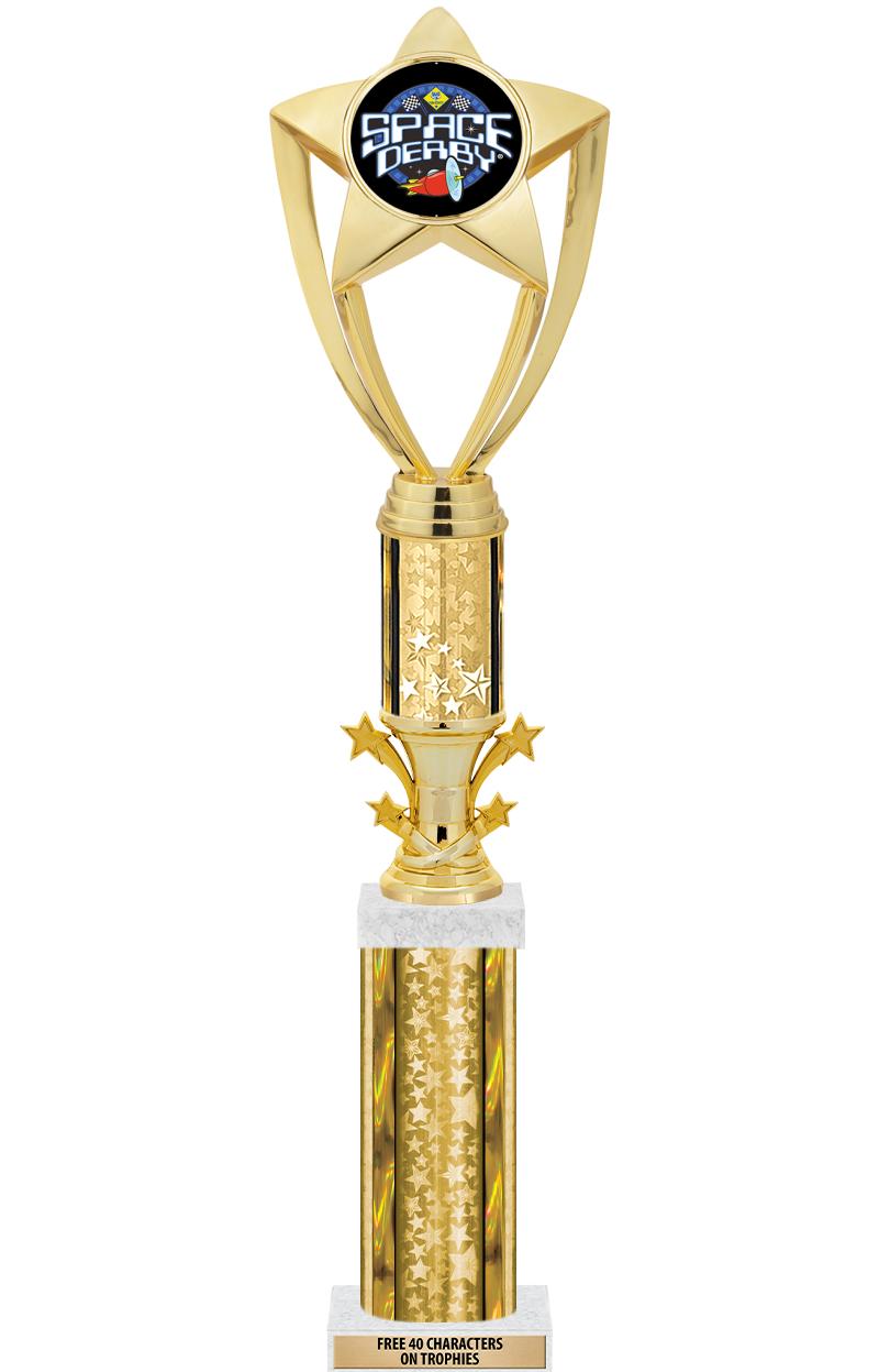 20"GOLD/G-STRS-STARBL DX ROCKT