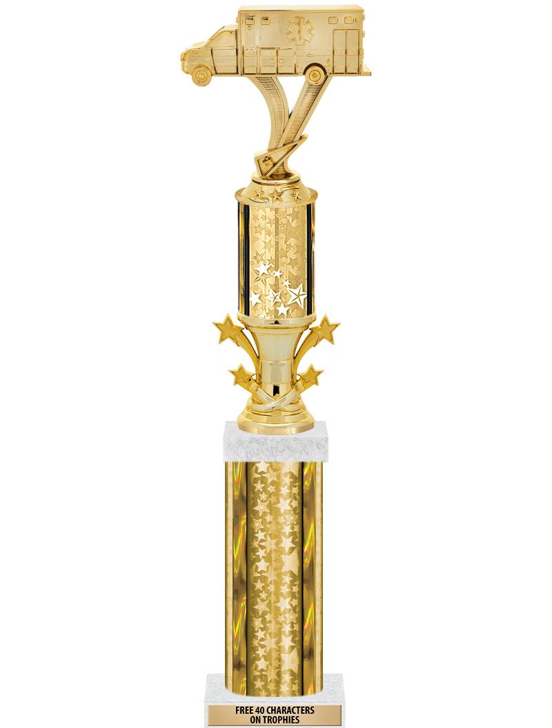 20"GOLD/G-STRS-STARBL DX ROCKT