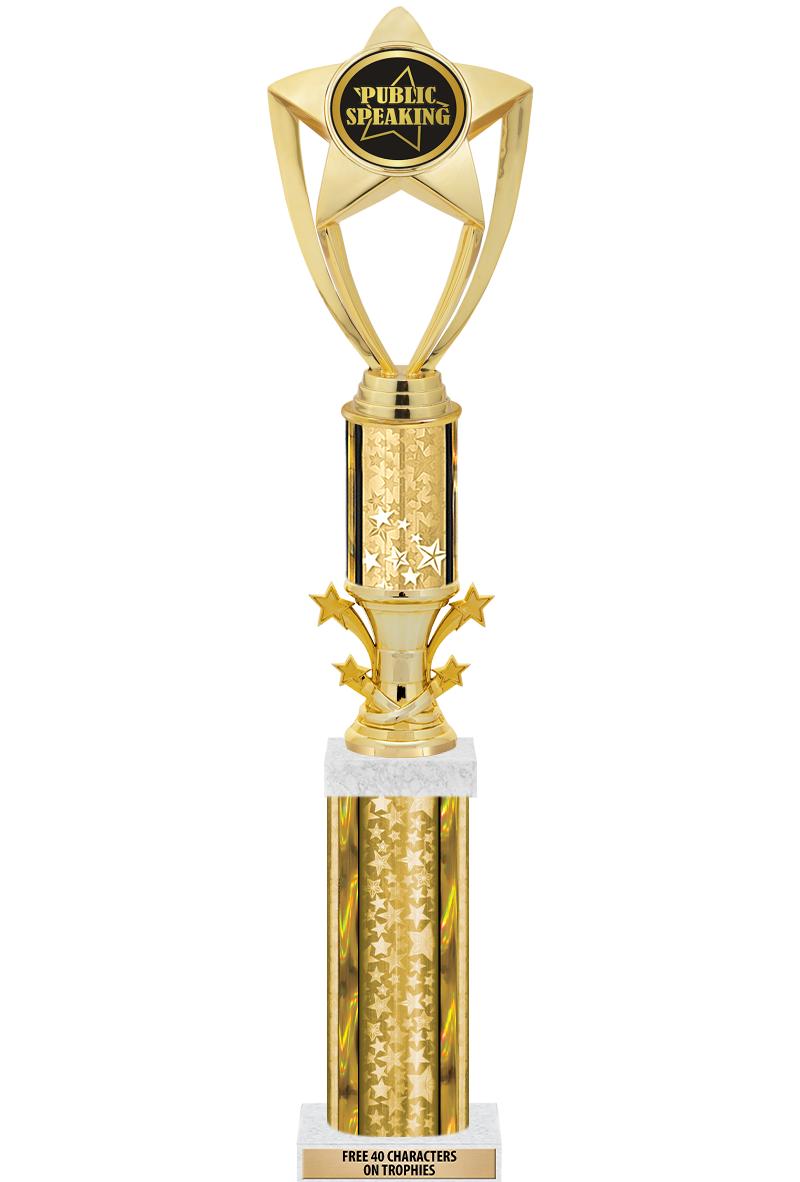 20"GOLD/G-STRS-STARBL DX ROCKT