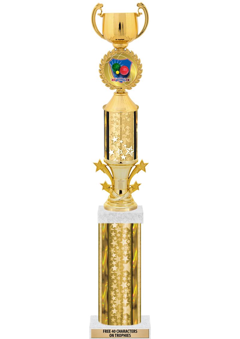 20"GOLD/G-STRS-STARBL DX ROCKT