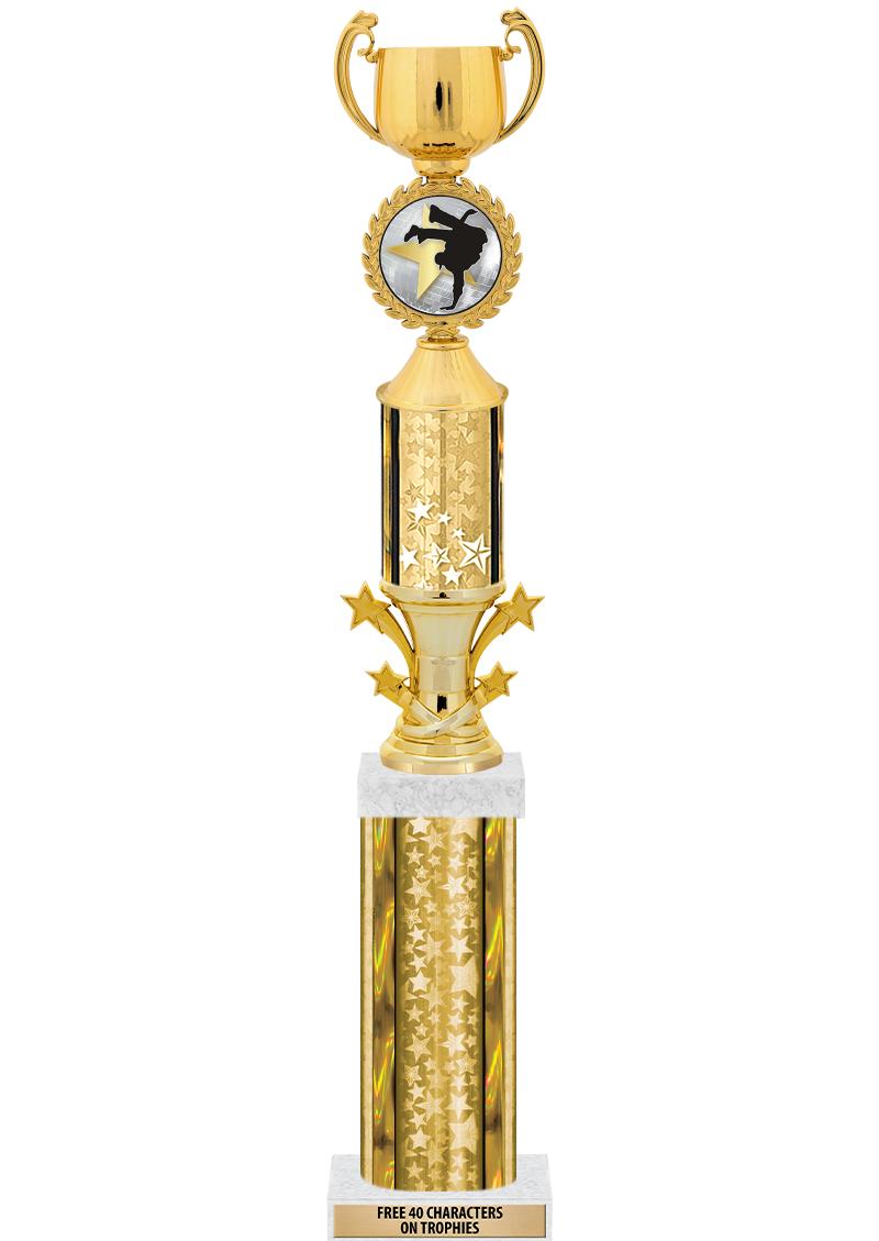 20"GOLD/G-STRS-STARBL DX ROCKT