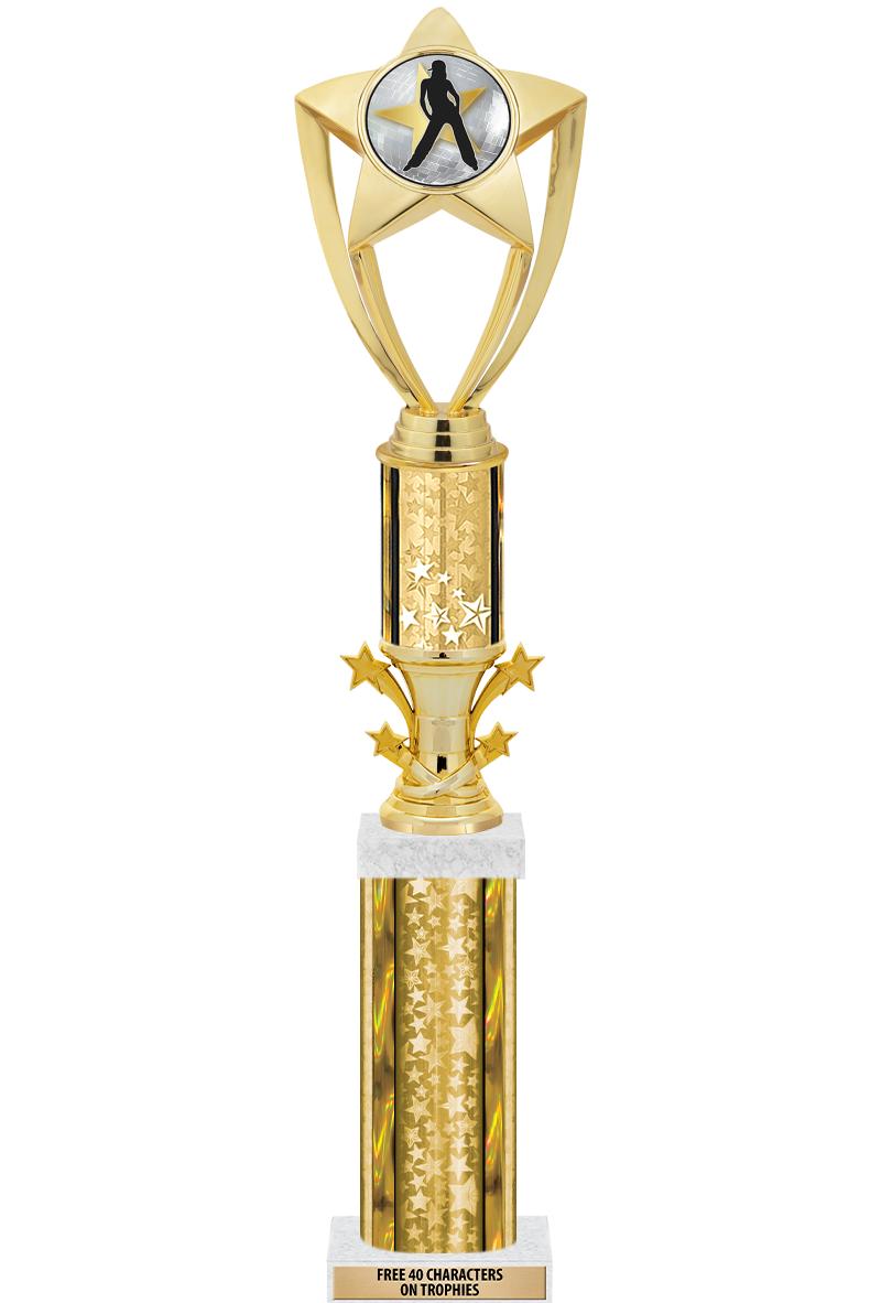 20"GOLD/G-STRS-STARBL DX ROCKT