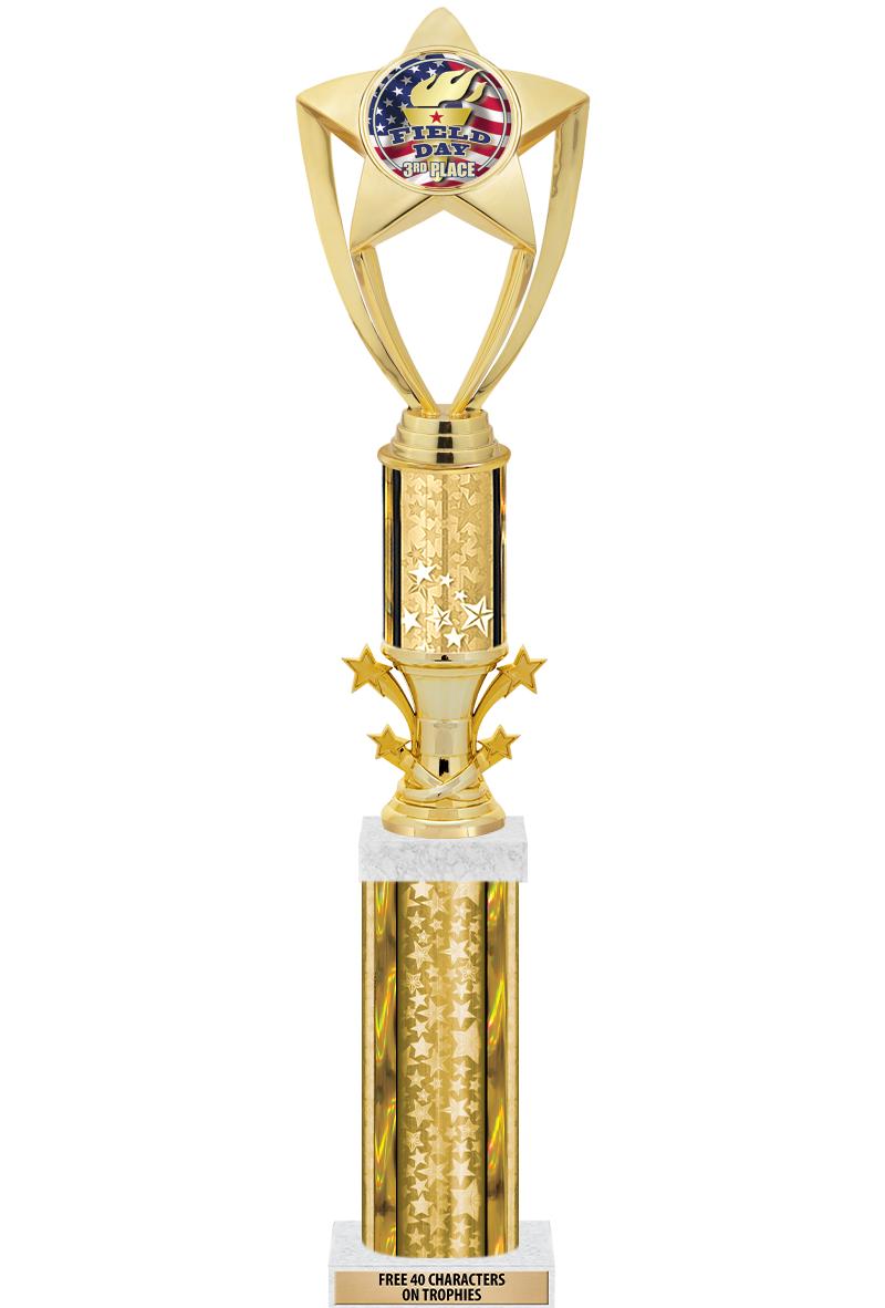 20"GOLD/G-STRS-STARBL DX ROCKT