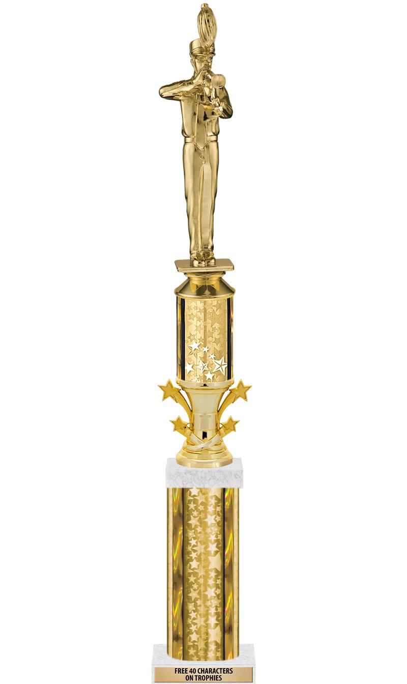 20"GOLD/G-STRS-STARBL DX ROCKT