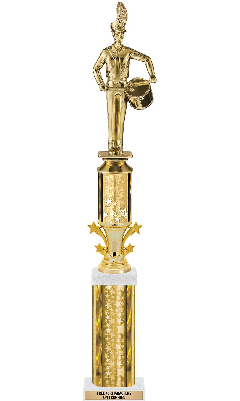 20"GOLD/G-STRS-STARBL DX ROCKT