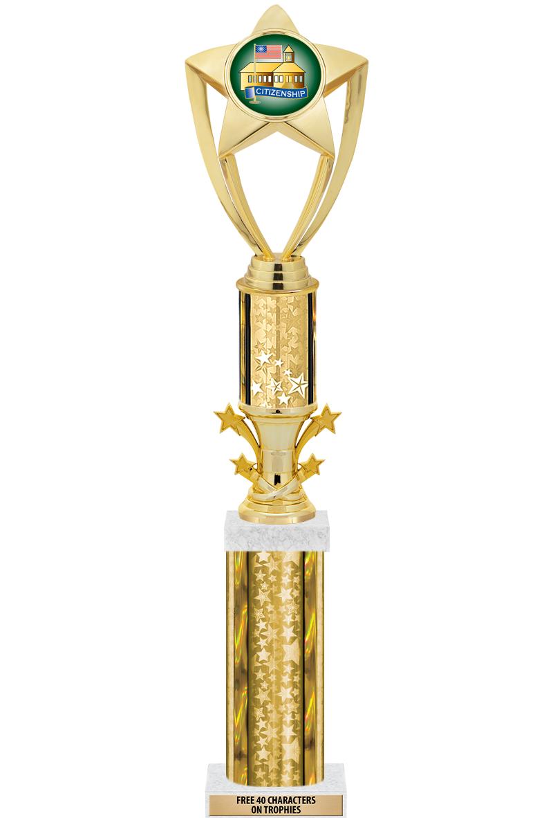 20"GOLD/G-STRS-STARBL DX ROCKT