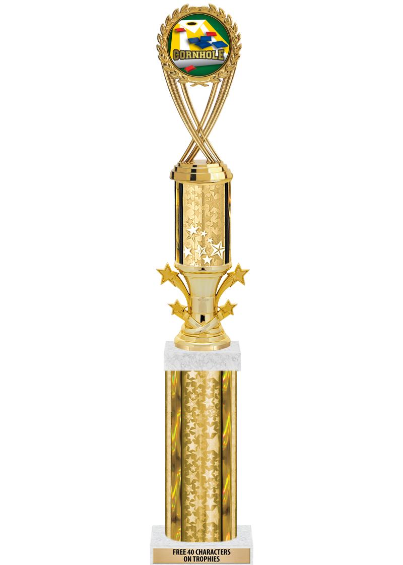 20"GOLD/G-STRS-STARBL DX ROCKT