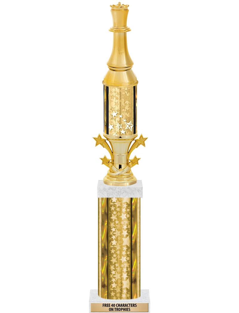 20"GOLD/G-STRS-STARBL DX ROCKT