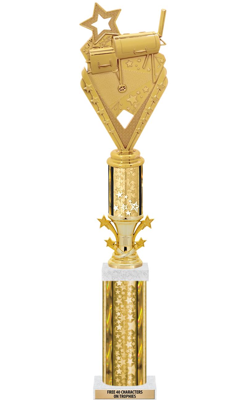 20"GOLD/G-STRS-STARBL DX ROCKT