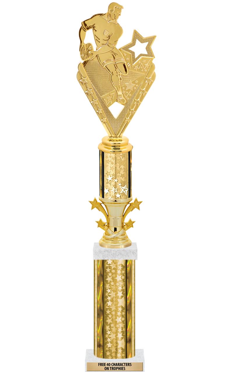 20"GOLD/G-STRS-STARBL DX ROCKT