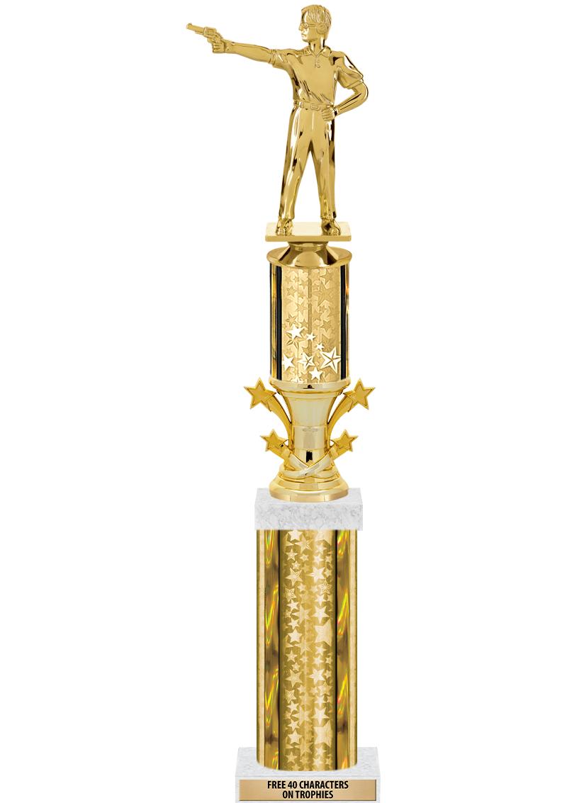 20"GOLD/G-STRS-STARBL DX ROCKT