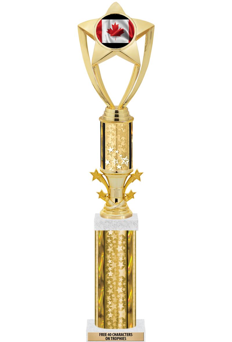 20"GOLD/G-STRS-STARBL DX ROCKT